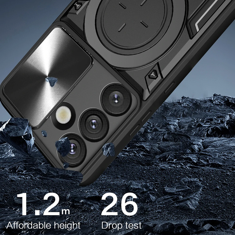 Kryt Samsung Galaxy S25 Plus Techsuit CamGuard Pro - fialový