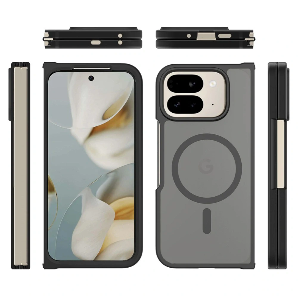 Kryt Google Pixel 11 Pro Fold, PureFrost MagSafe, černé