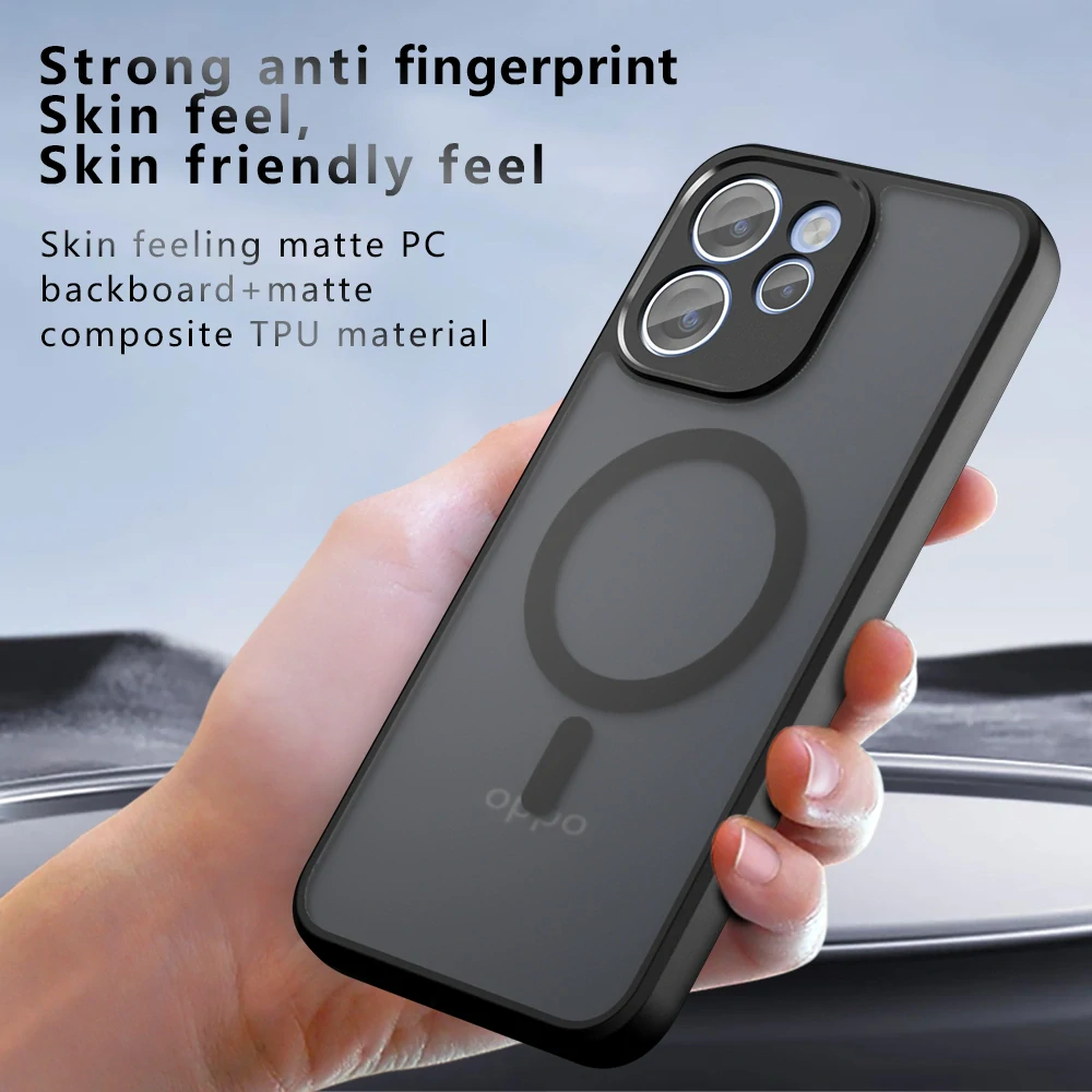 Kryt Xiaomi 17T, PureFrost MagSafe, černé