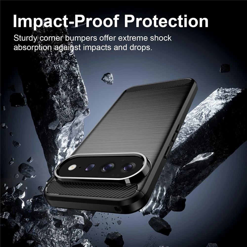 Kryt Google Pixel 11 / Pixel 11 Pro, Armored Carbon black