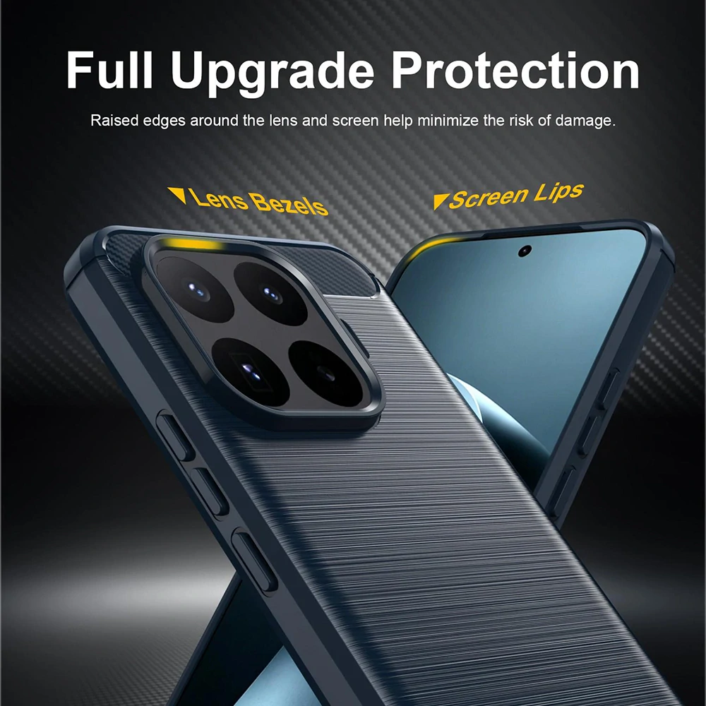 Kryt Xiaomi 17T Pro, Armored Carbon blue