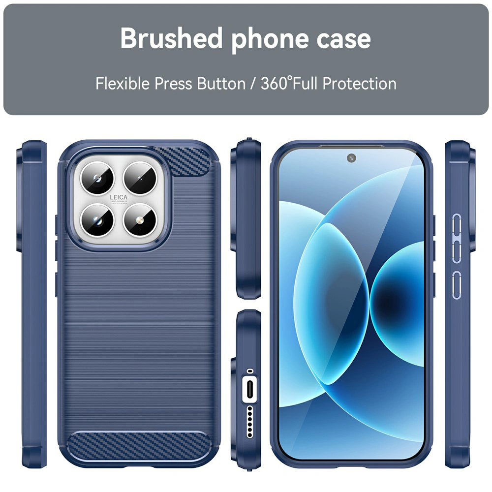 Kryt Xiaomi 17, Armored Carbon blue