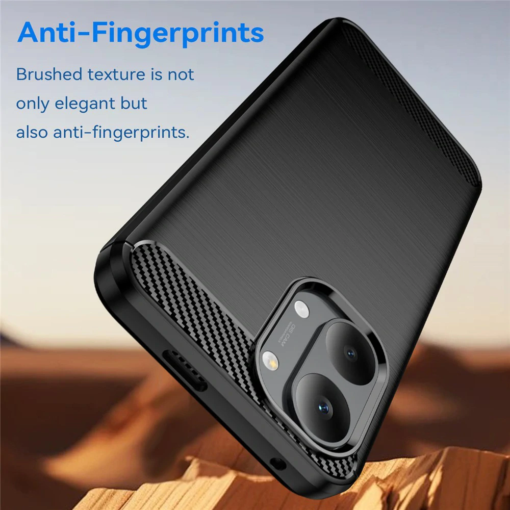 Kryt Xiaomi Poco X8 Pro Max, Armored Carbon černý