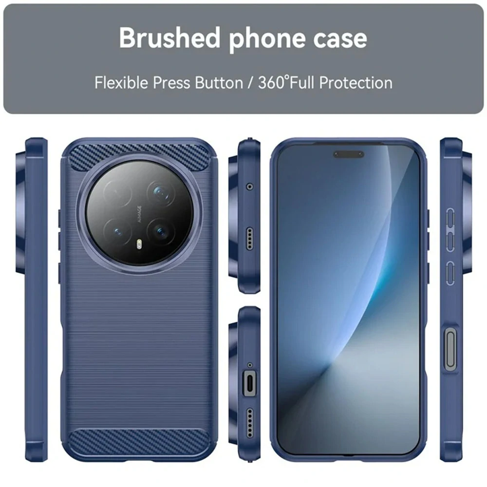 Kryt Honor Magic 8 Pro, Armored Carbon blue