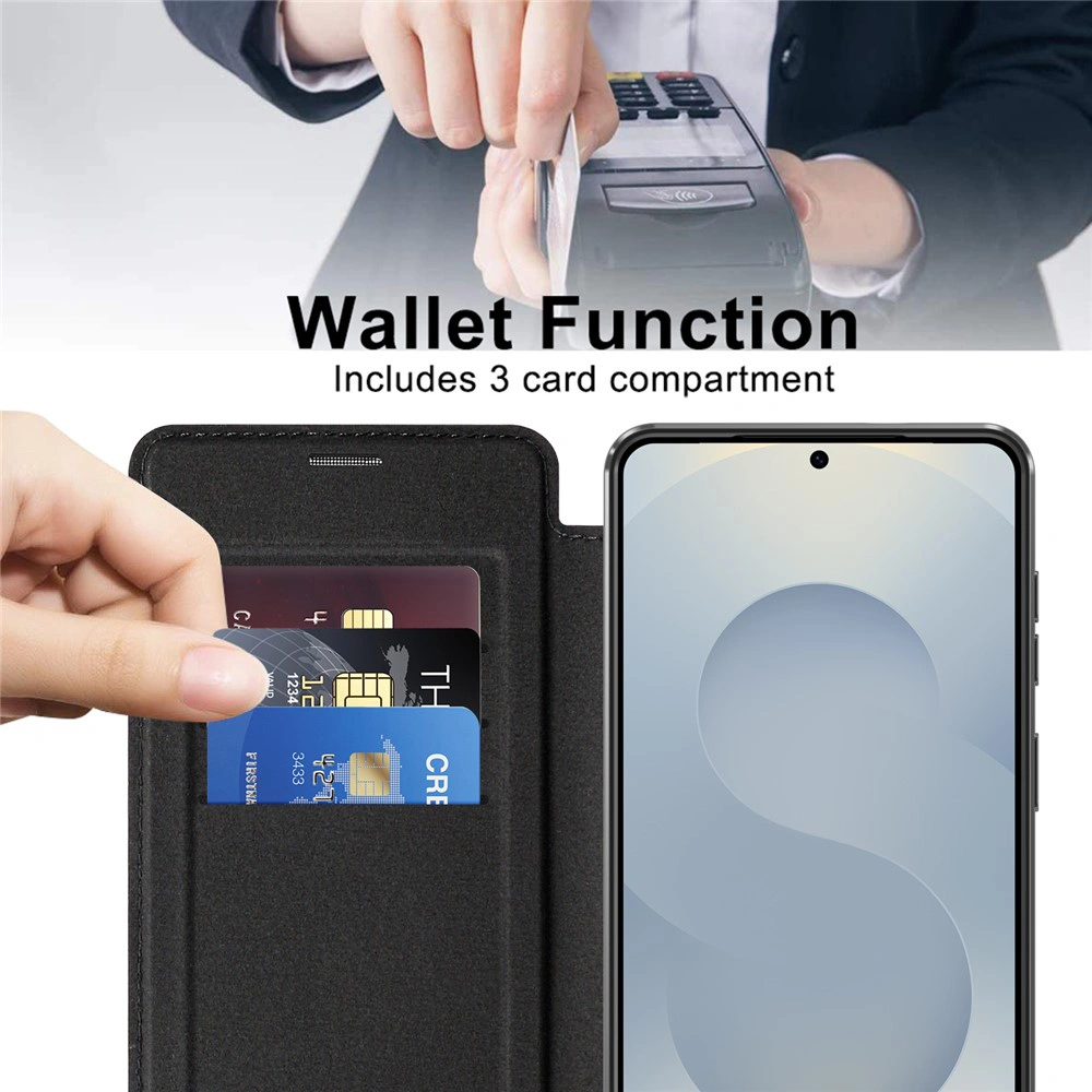 Pouzdro Samsung Galaxy S26 Plus, SmartMag Book Case černý