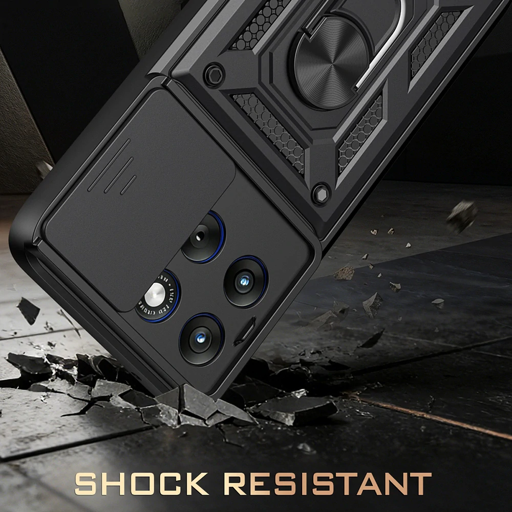 Kryt Motorola EDGE 70 Fusion, Techsuit CamShield Pro modrý