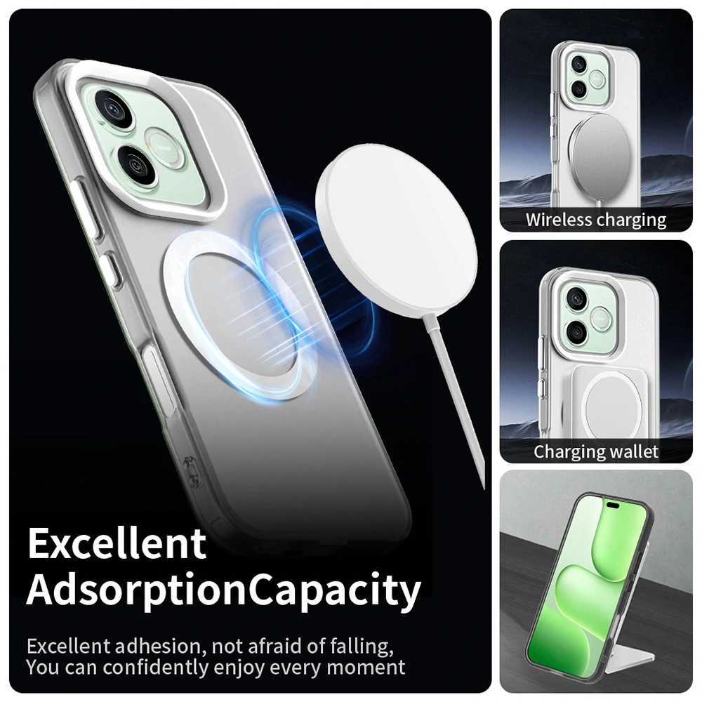 Kryt Honor 600 / 600 Pro, CandyCase MagSafe - white