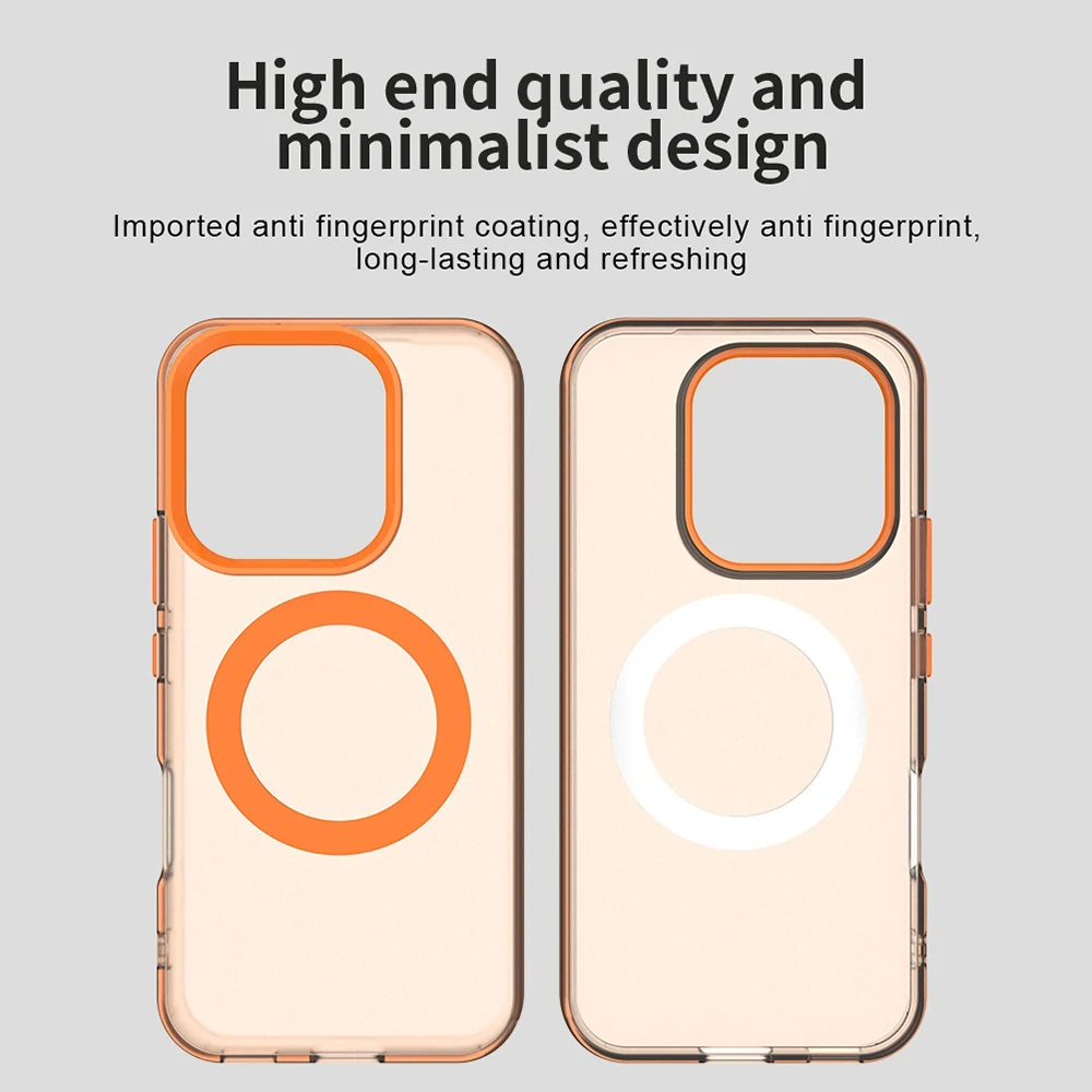 Kryt Honor 600 Lite, CandyCase MagSafe - orange