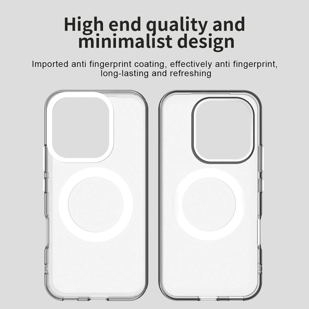 Kryt Honor 600 Lite, CandyCase MagSafe - white