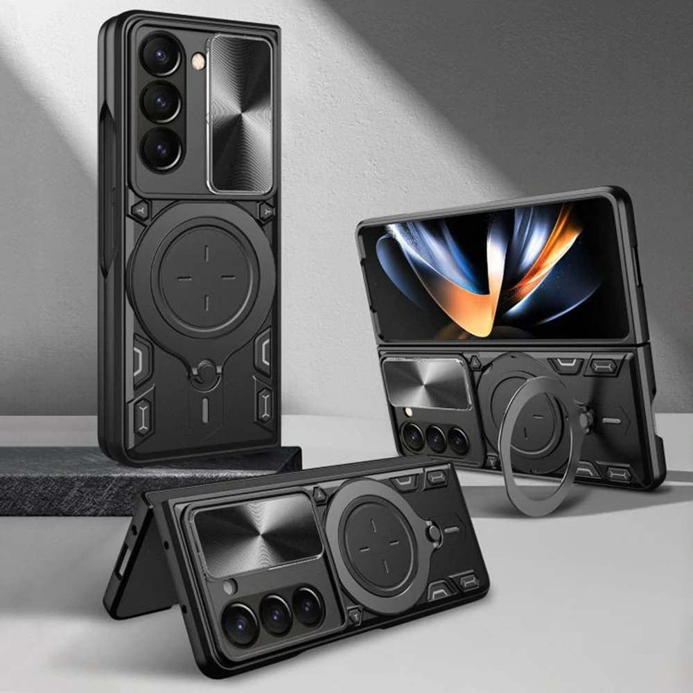 Kryt Samsung Galaxy Z Fold 8, Techsuit CamGuard Pro - modrý