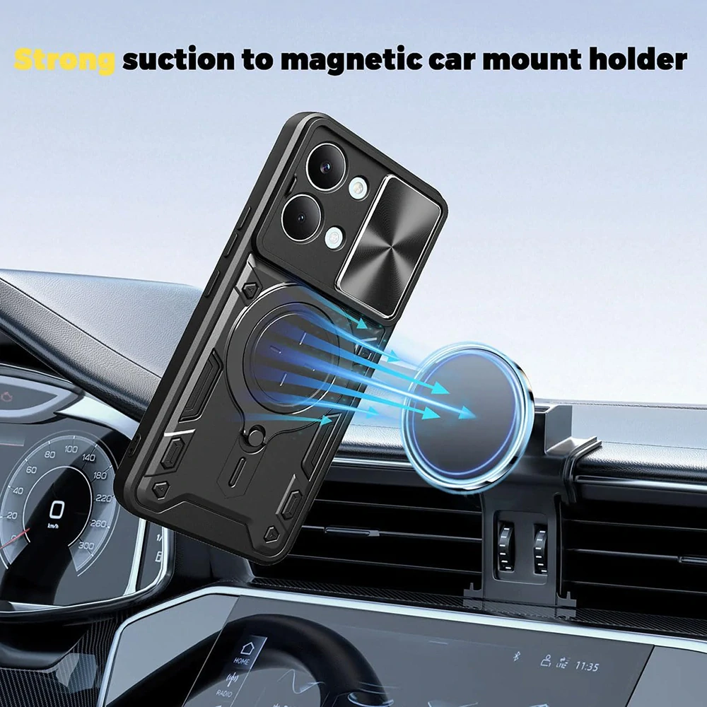 Kryt Xiaomi Poco X8 Pro Max, Techsuit CamGuard Pro, modrý