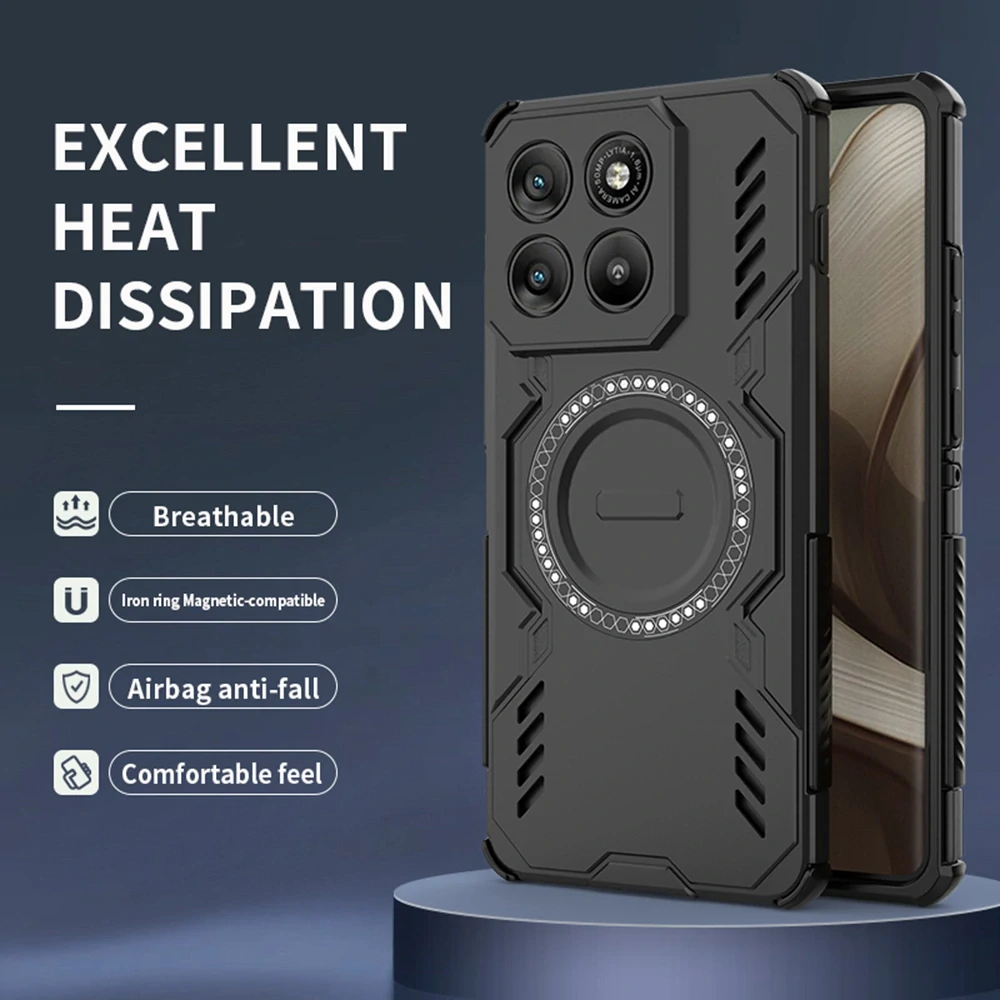 Kryt Motorola EDGE 70, ArmorMag černý
