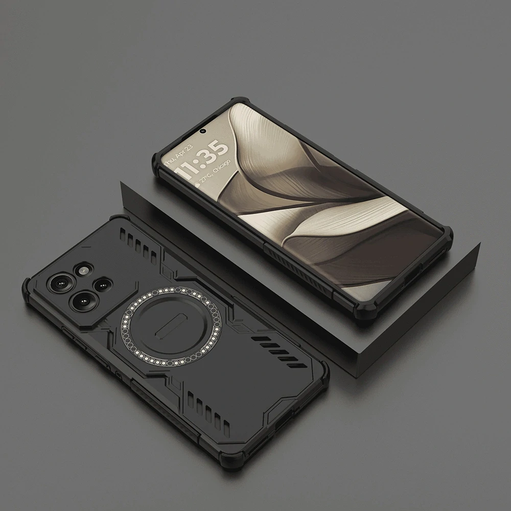Kryt Motorola EDGE 50, ArmorMag černý