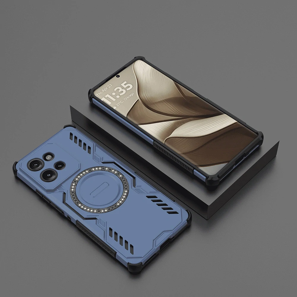 Kryt Motorola EDGE 50, ArmorMag modrý