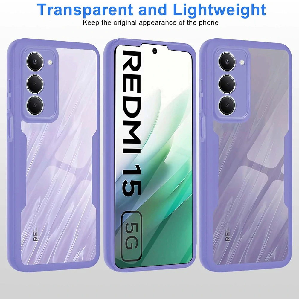 Pouzdro Xiaomi Redmi 15 4G/5G , ColorVerse 360 - růžové