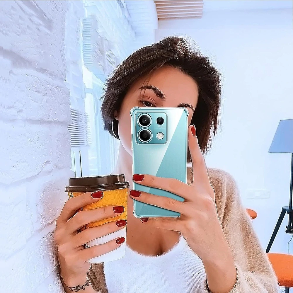 Kryt Xiaomi Redmi Note 14S, Shockproof transparentní