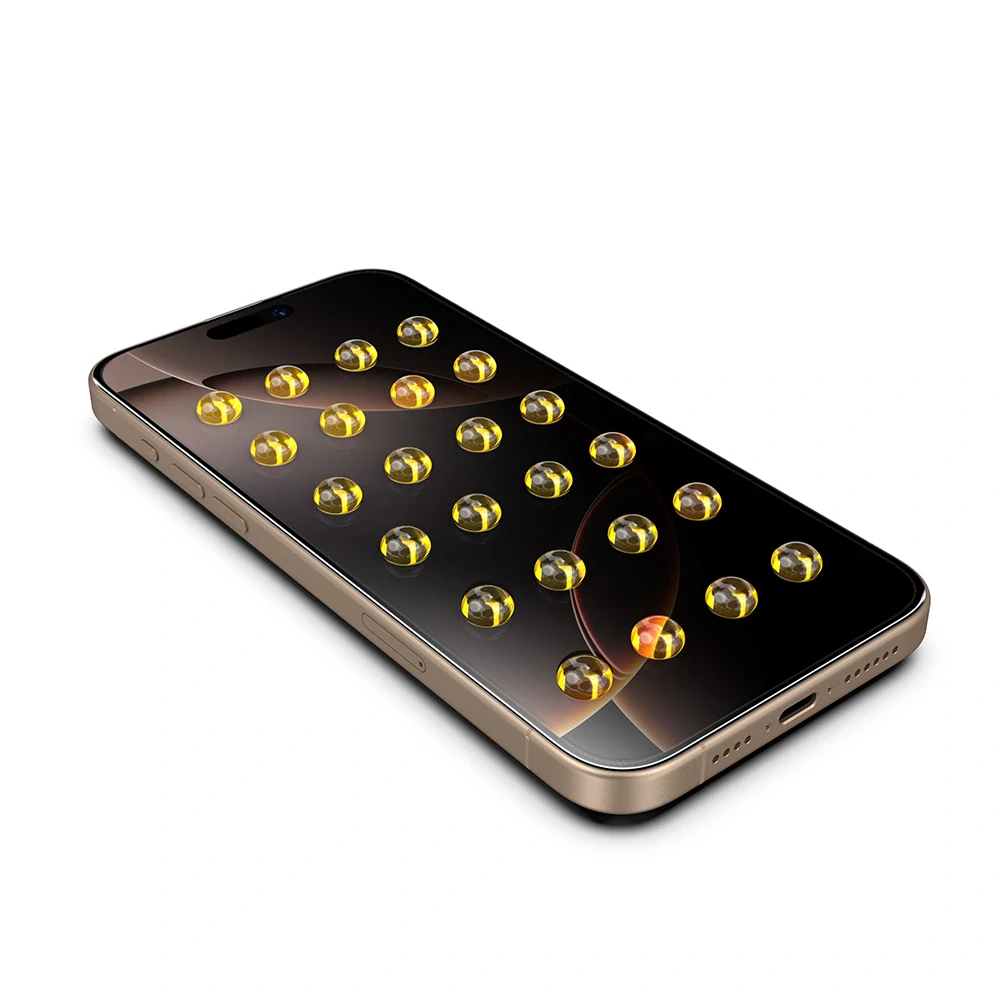 Tvrzené sklo iPhone 17 Pro Max, TitanGlass FullCover s privátním filtrem (2 kusy)