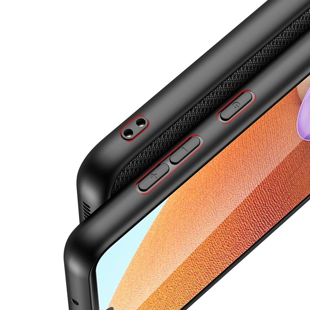Kryt Samsung Galaxy A32 4G LTE Dux Ducis Fino nylon case zelený