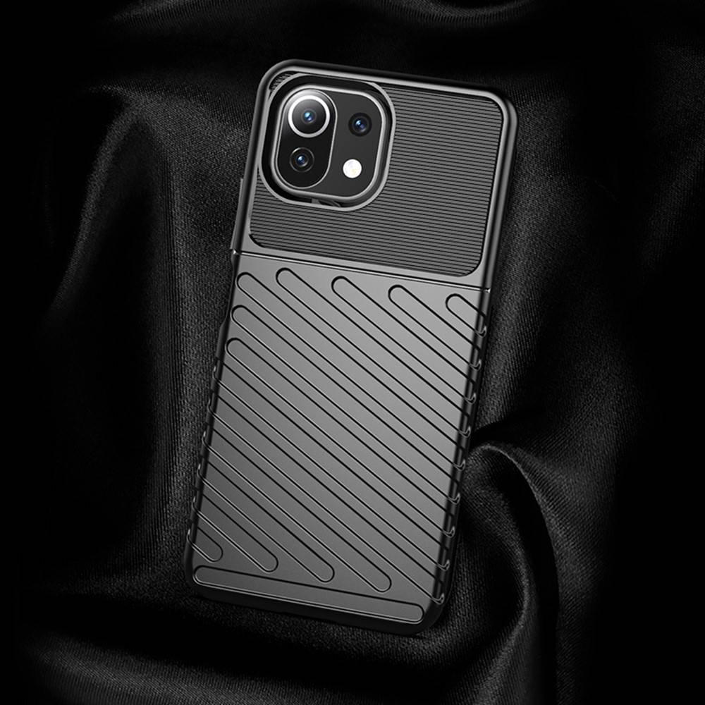 Kryt Xiaomi Mi 11 Lite 4G / Mi 11 Lite 5G / 11 Lite 5G NE Armored Thunder Case černý