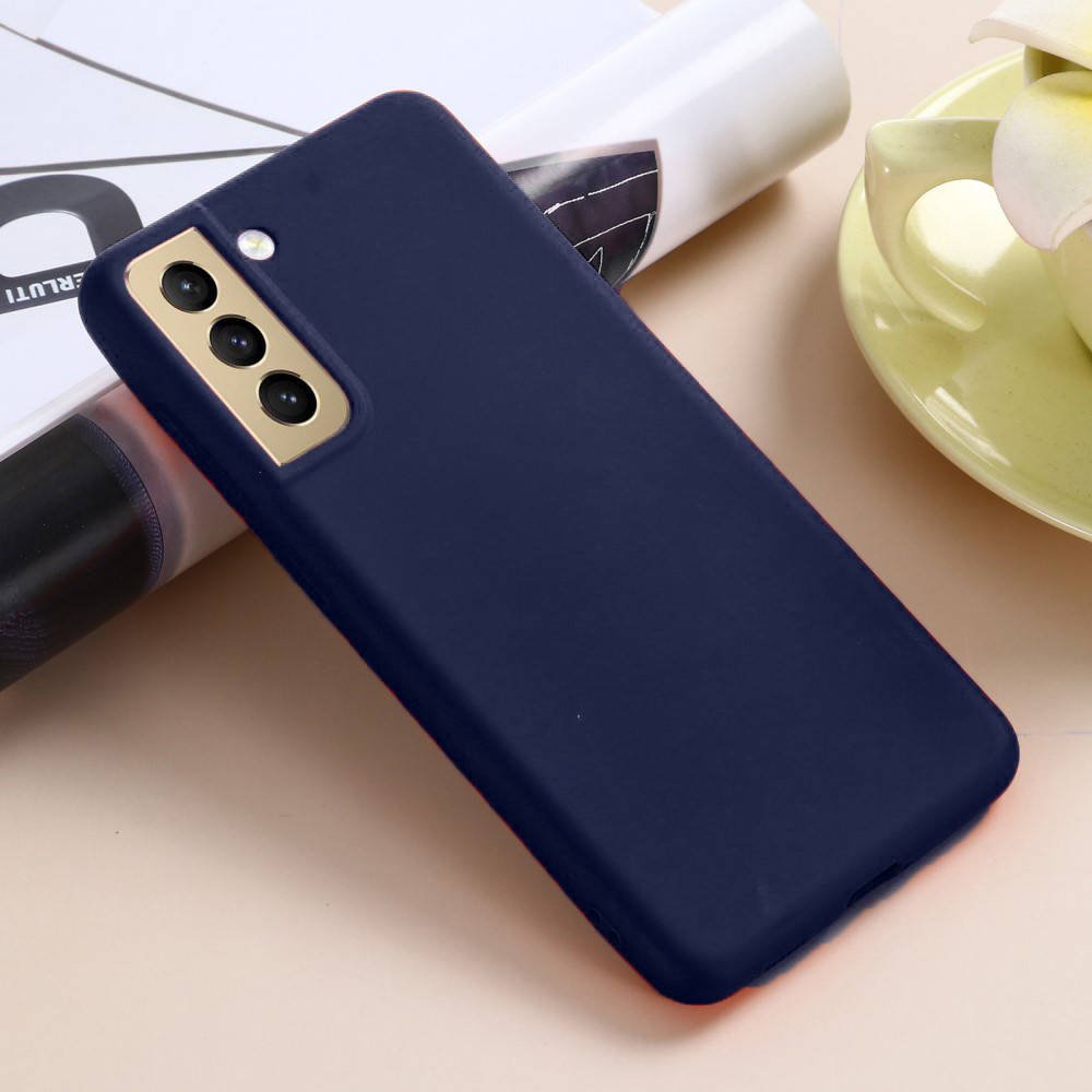 Kryt Samsung Galaxy S21 FE Silicone case modrý