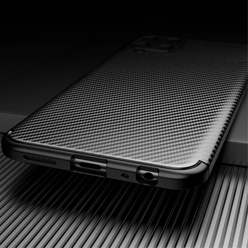 Kryt Samsung Galaxy A22 5G Armored Carbon Fiber černý