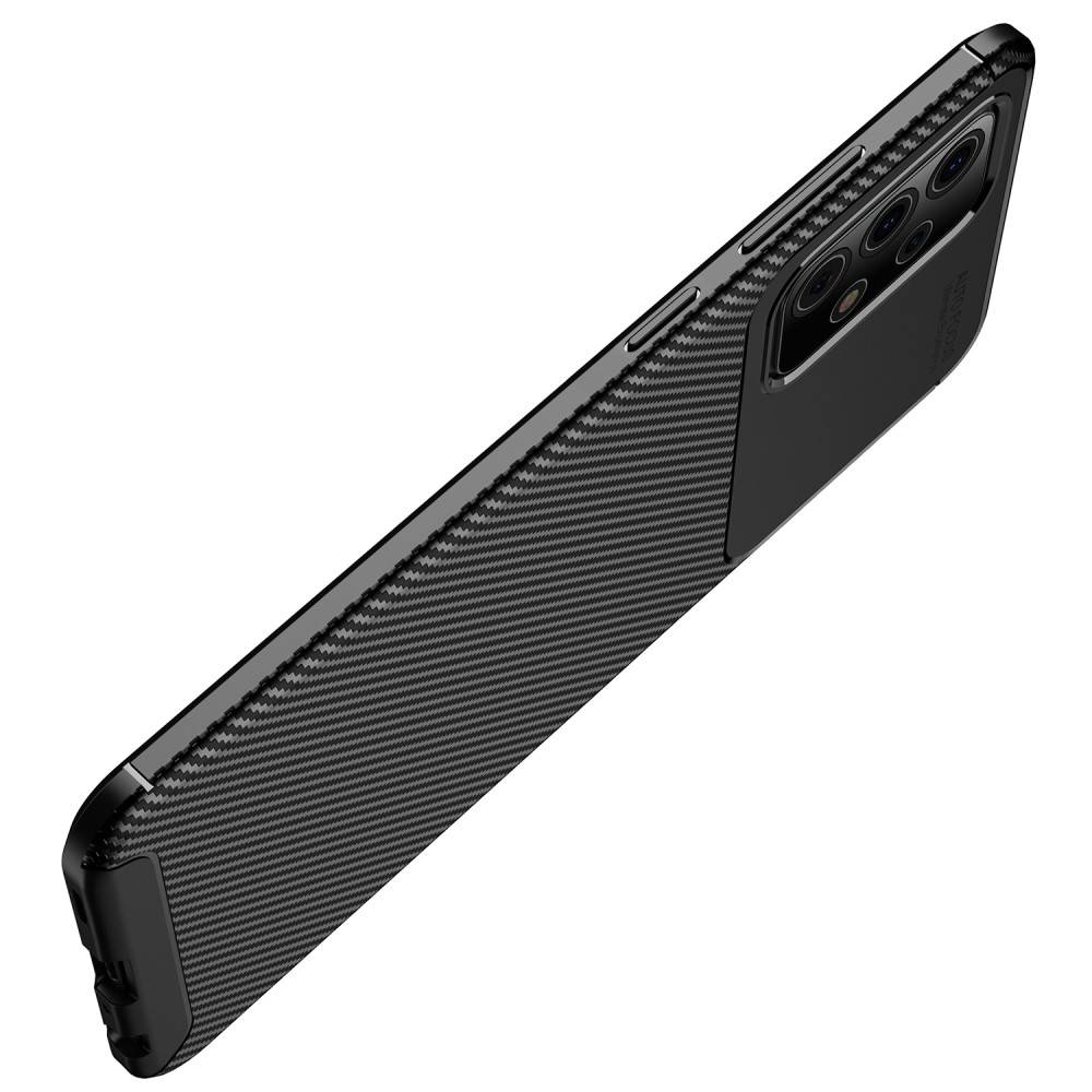 Kryt Samsung Galaxy A72 4G/5G Armored Carbon Fiber černý