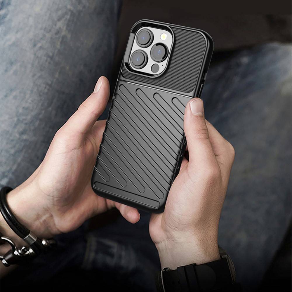 Kryt iPhone 13 Pro Armored Thunder Case black