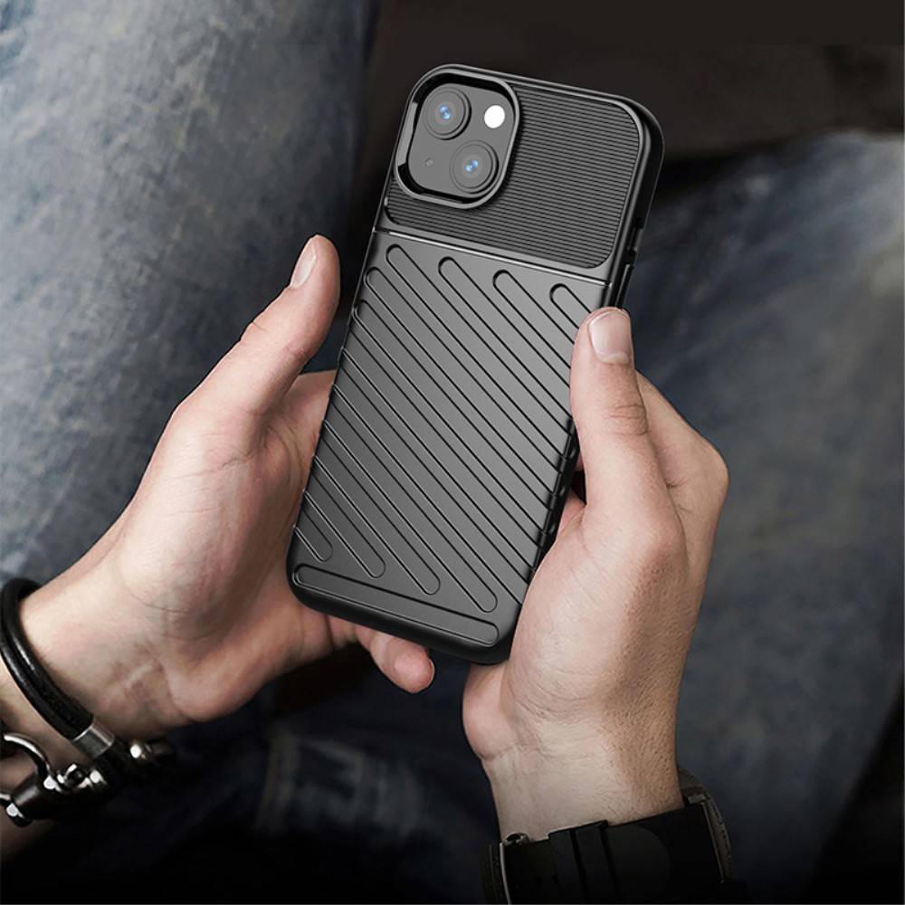 Kryt iPhone 13 Armored Thunder Case black