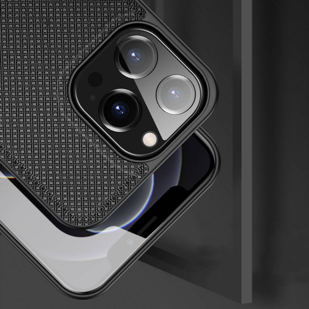 Kryt iPhone 13 Pro Dux Ducis Fino nylon case černý