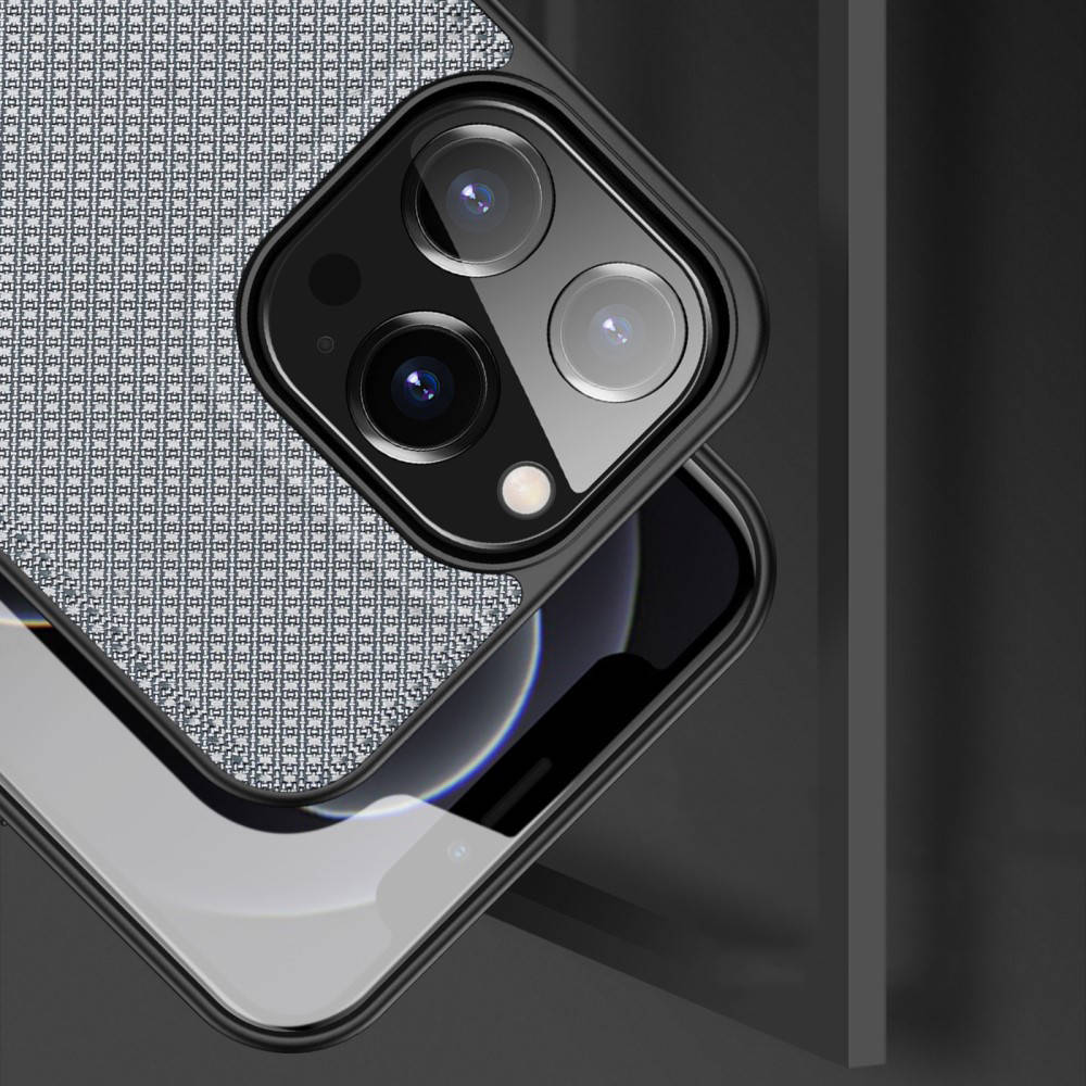 Kryt iPhone 13 Pro Dux Ducis Fino nylon case modrý