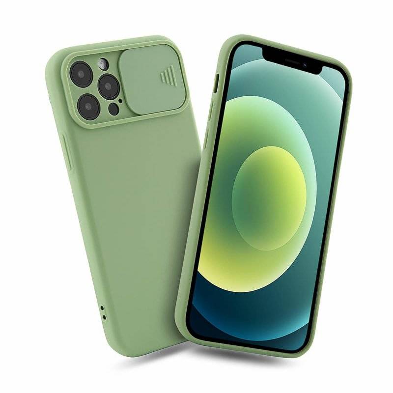 Kryt Samsung Galaxy A03s s krytem fotoaparátu - světle zelený