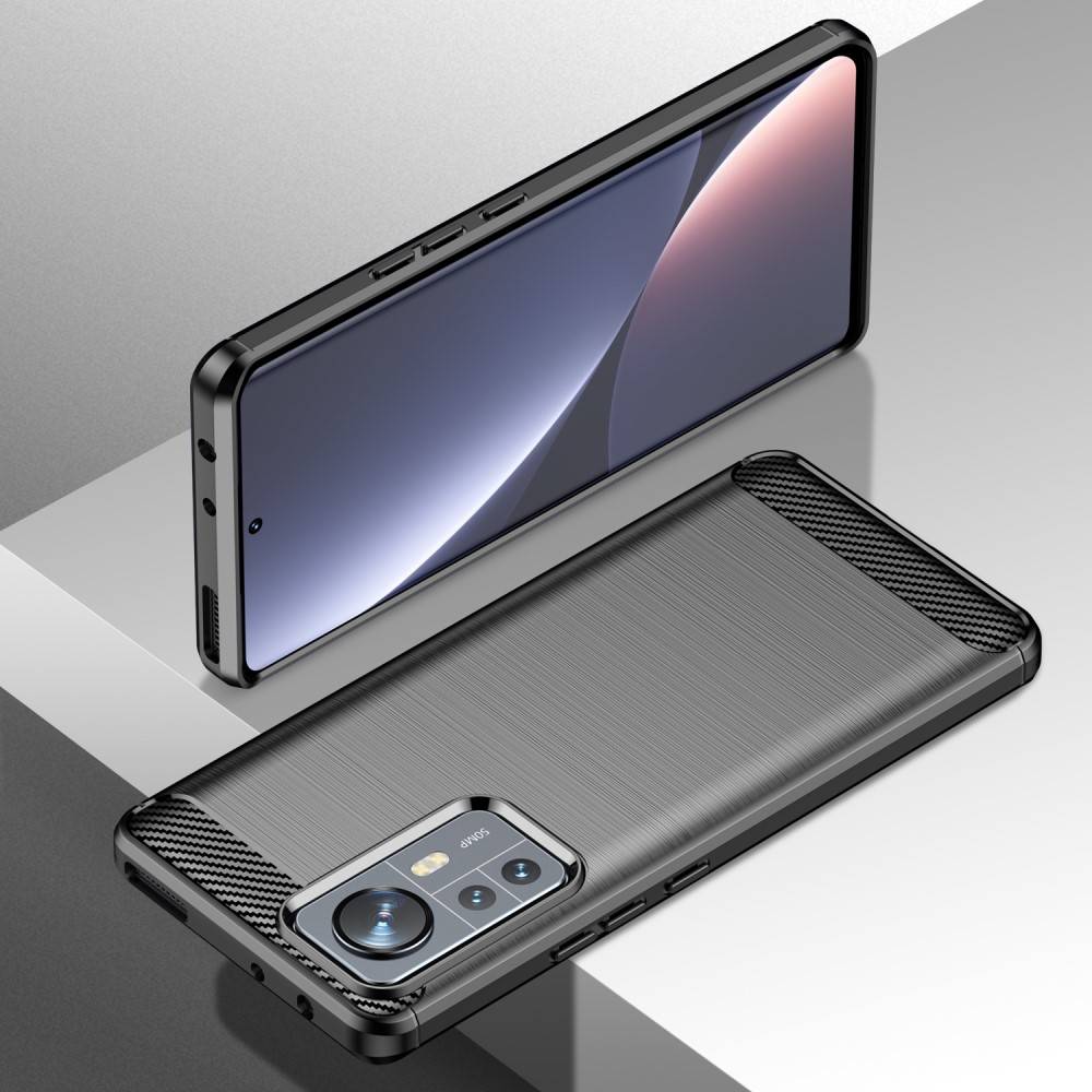 Kryt Xiaomi 12 Pro Armored Carbon black
