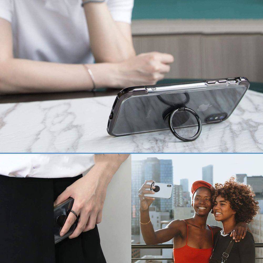 Ring Holder - držák na mobil prsten, Magnetic Tech-Protect růžový