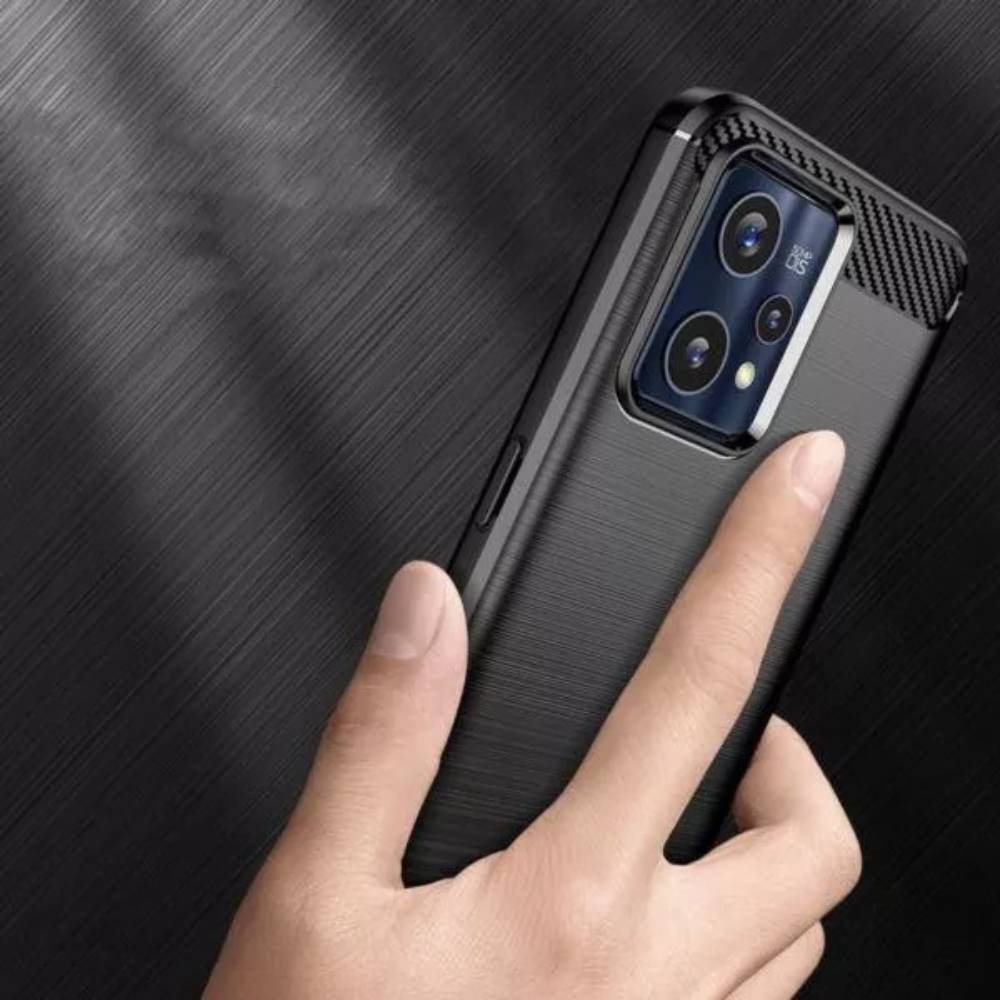 Kryt Realme 9 Pro / Realme 9 5G Armored Carbon black