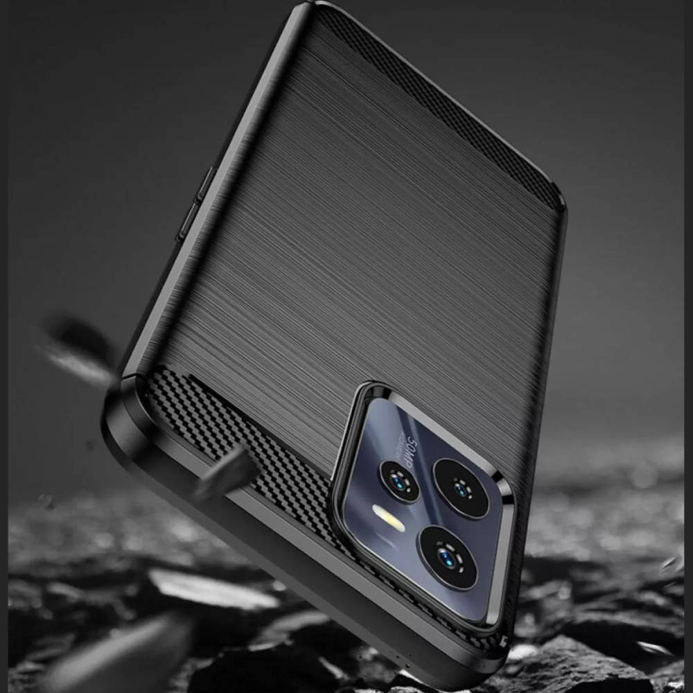Kryt Realme C35 Armored Carbon black