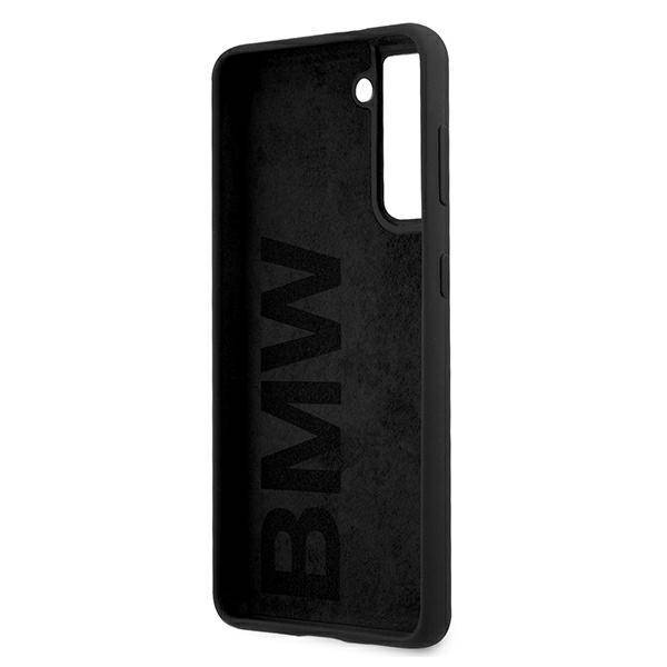 BMW - Samsung Galaxy S21 Plus - Silikonový kryt BMW (BMHCS21MSILBK) černý