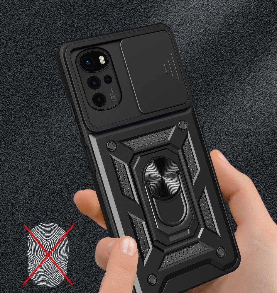Kryt Motorola G55 5G Nexeri CamShield Pro černý