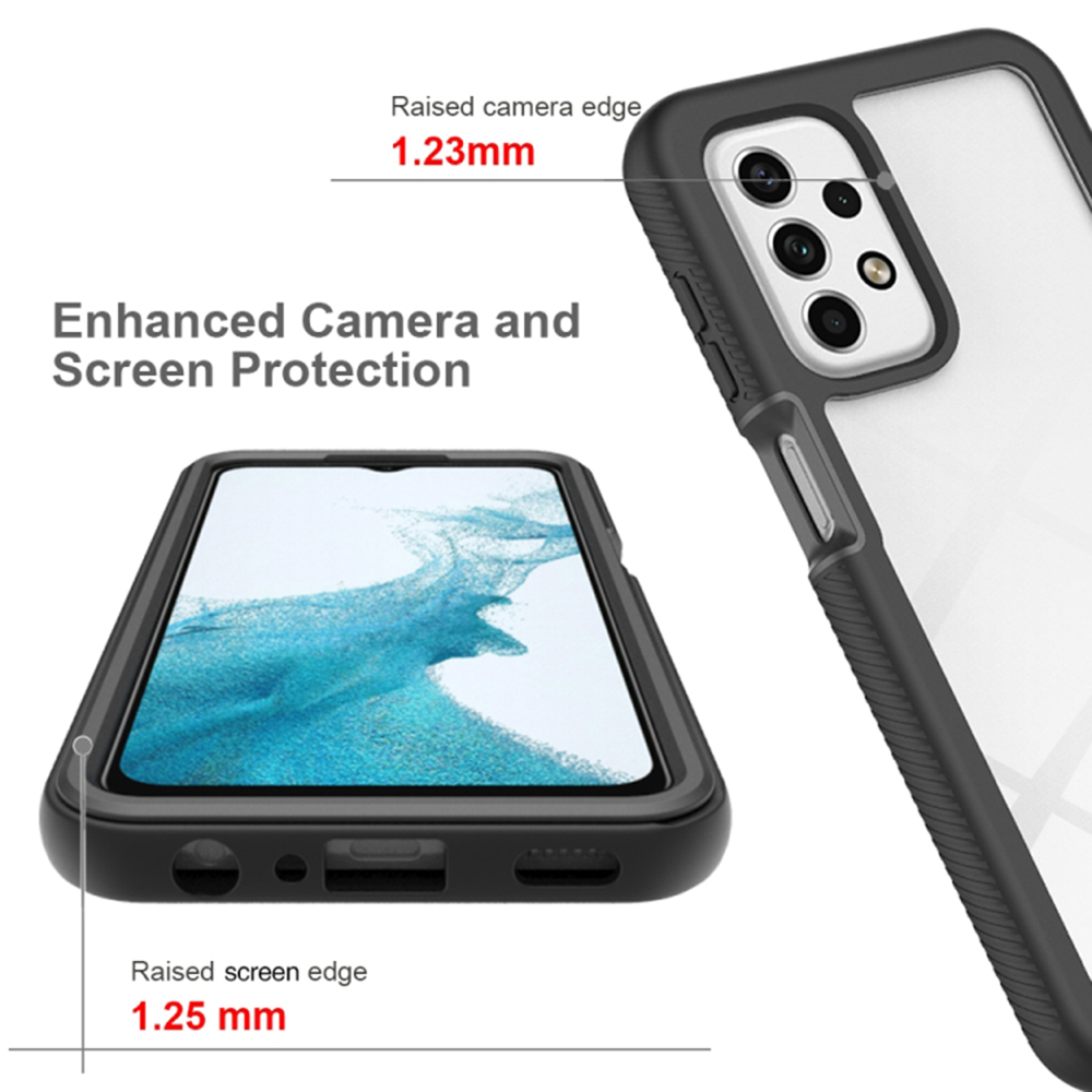 Pouzdro Samsung Galaxy A23 4G / A23 5G Techsuit - Defense360 Pro + ochrana obrazovky, černé