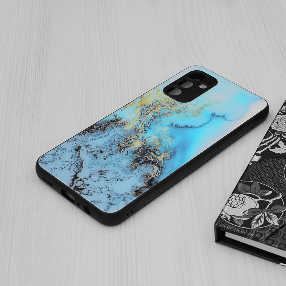 Pouzdro Samsung Galaxy A13 5G / A04s Techsuit - Glaze Series, Blue Ocean