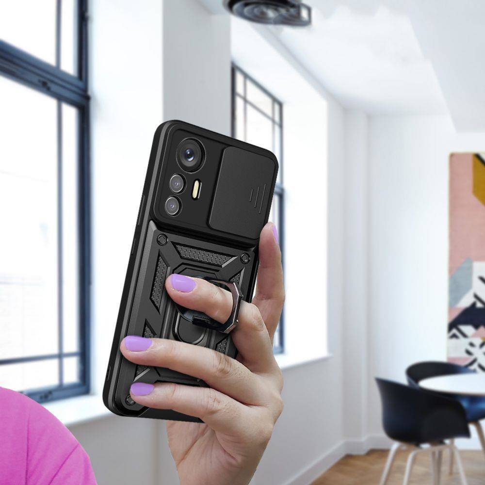 Kryt Xiaomi 12 Lite Tech-Protect CamShield Pro černý
