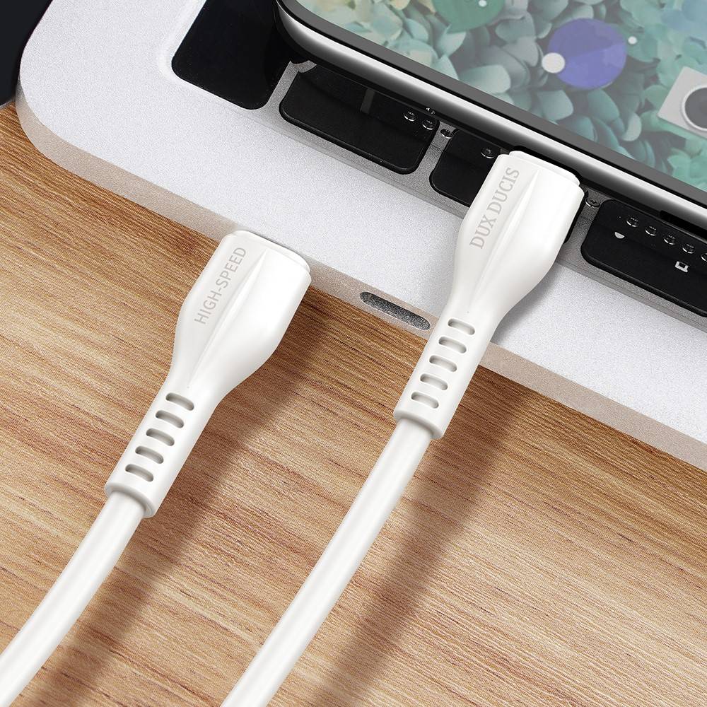 Datový kabel USB-C / USB-C 60W 3A 1m Dux Ducis - bílý