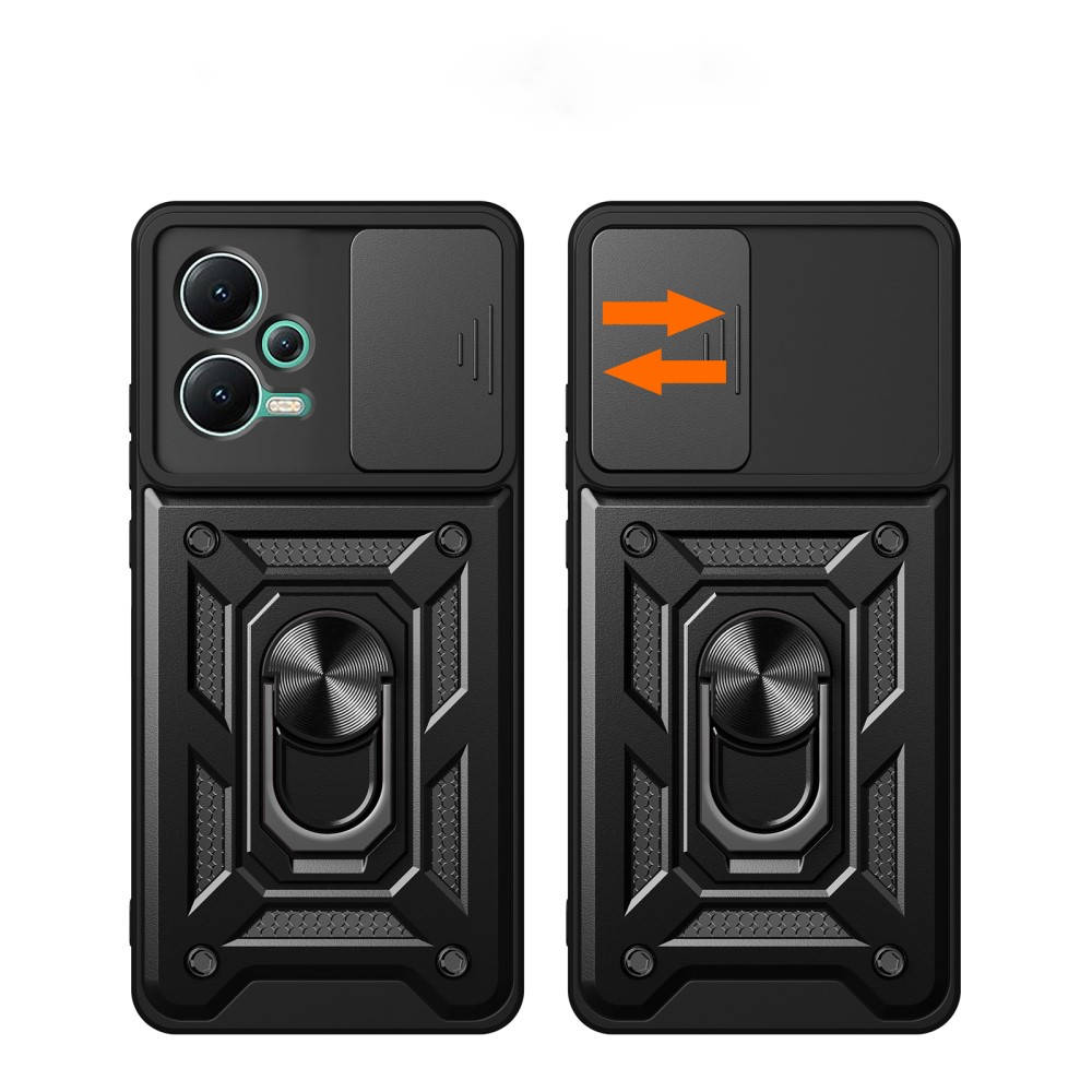 Kryt Xiaomi Redmi Note 12 5G / POCO 5X 5G  Nexeri CamShield Pro černý
