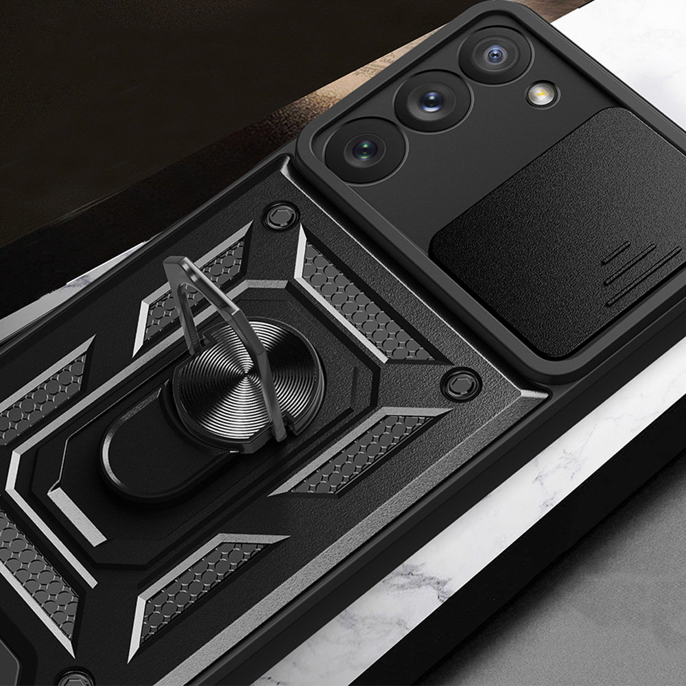 Kryt Samsung Galaxy S22 5G Techsuit CamShield Pro černý