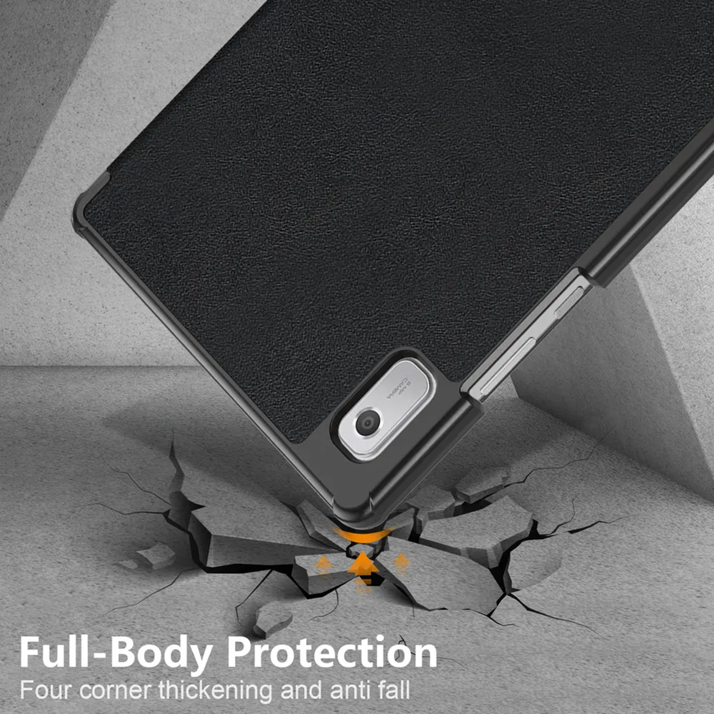 Pouzdro pro tablet Lenovo Tab M9 9.0, Techsuit FoldPro černé