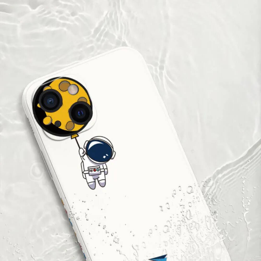 Kryt Samsung Galaxy A54 5G Astronaut NASA krémový