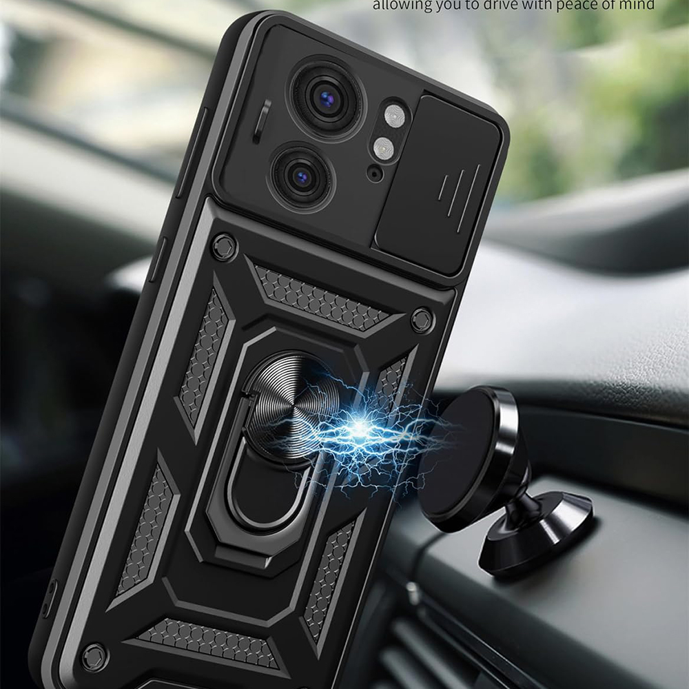 Kryt Motorola EDGE 40 / EDGE (2023) Techsuit CamShield Pro černý