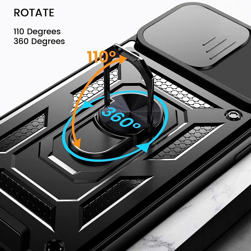 Kryt Honor 90 Lite Techsuit CamShield Pro černý