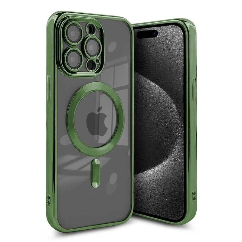 Kryt iPhone 16, Nexeri MagSafe zelený