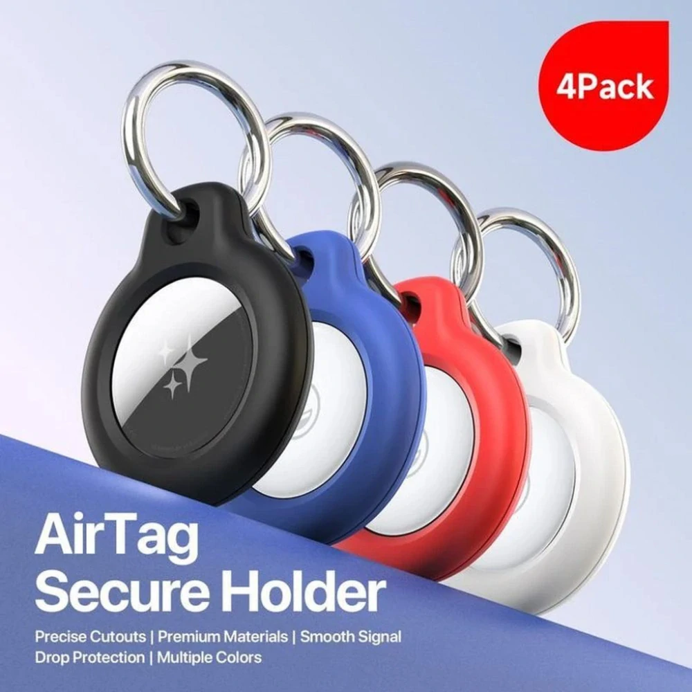 Pouzdro pro APPLE AIRTAG Dux Ducis AirTag Secure Holder (4 ks v balení)