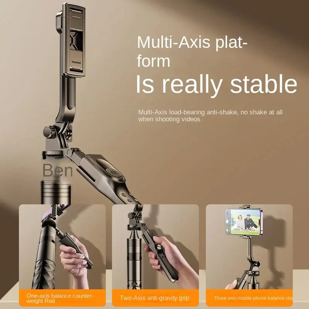 Selfie tyč Tripod Techsuit (K28) Bluetooth, 175 cm – černý